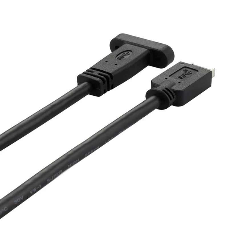 USB 3,1 type E PCI-E для USB 3,1 type C Female Gen 2 удлинитель кронштейн профиля