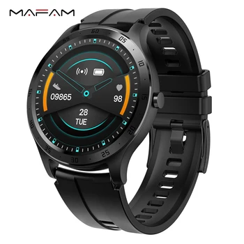

MAFAM S20 Full Touch Screen Smart Watch Smartwatch Blood Oxygen Heart Rate Monitor Sport Pedometer Wristband For huawei xiaomi