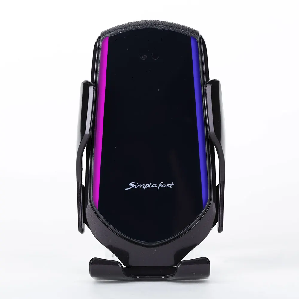 mobile grip holder Automatic Clamping Fast Charging Car Phone Holder for iPhone 12 11 8 For Samsung Mobile Phone 10W Wireless Car Charger mobile holder for wall