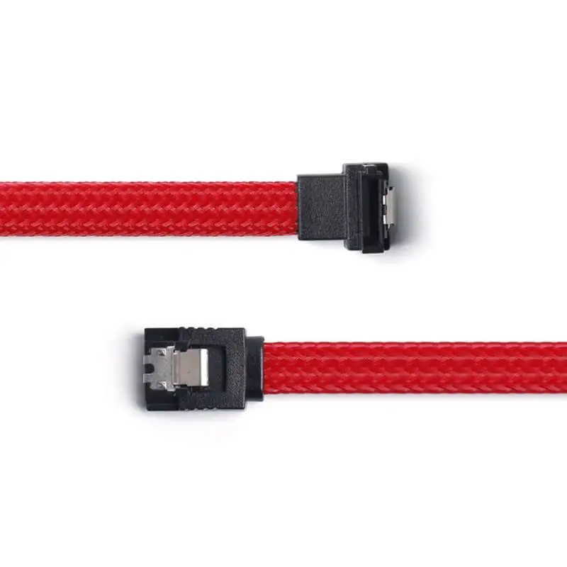 SATA кабель III 2 шт 6 Гбит/с прямой HDD SDD кабель для передачи данных с закрывающая защелка для SATA HDD SSD CD драйвер CD писатель кабели