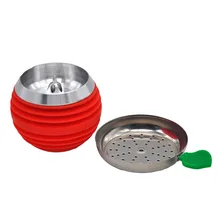 Сферическая нержавеющая сталь Материал группа комбинация держатель угля для кальяна чаша костюм