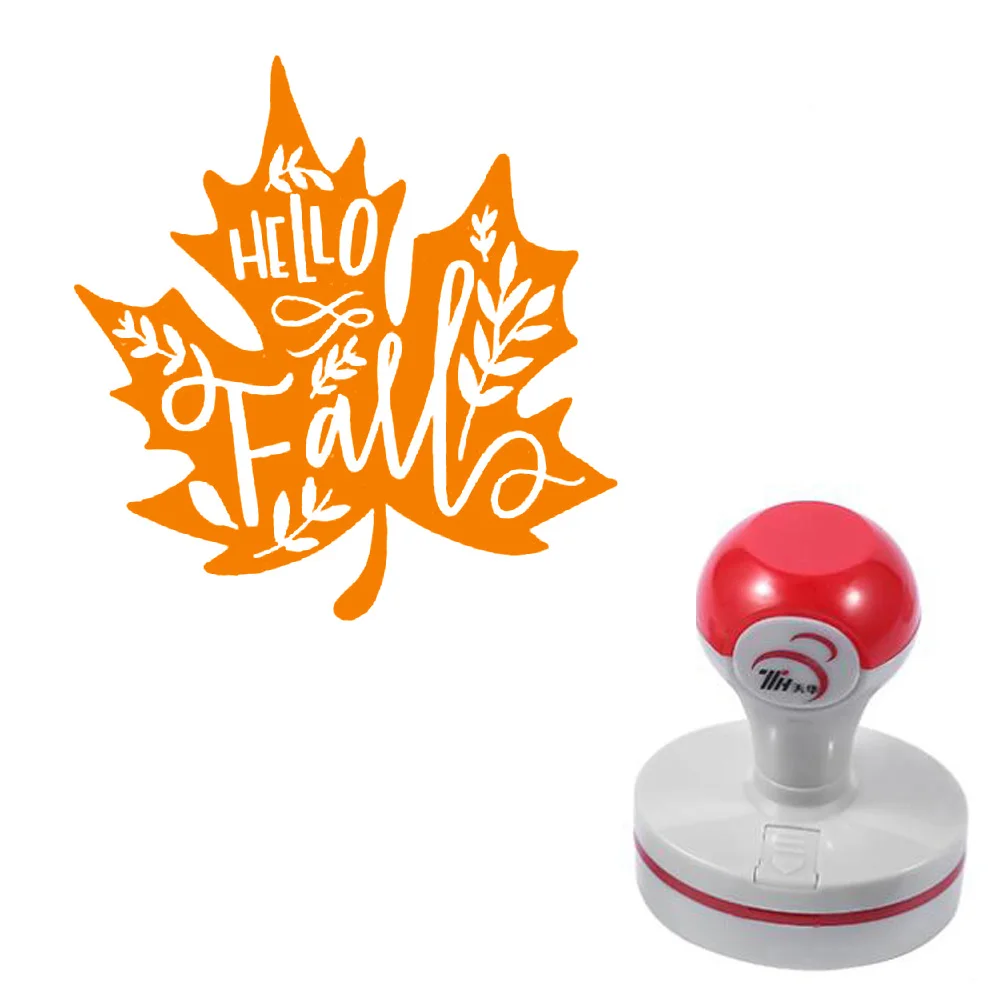 

Фоточувствительные фотопечатки Hello Fall Leaf, 1 шт., для изготовления открыток, книги, Журнал Планировщик для скрапбукинга