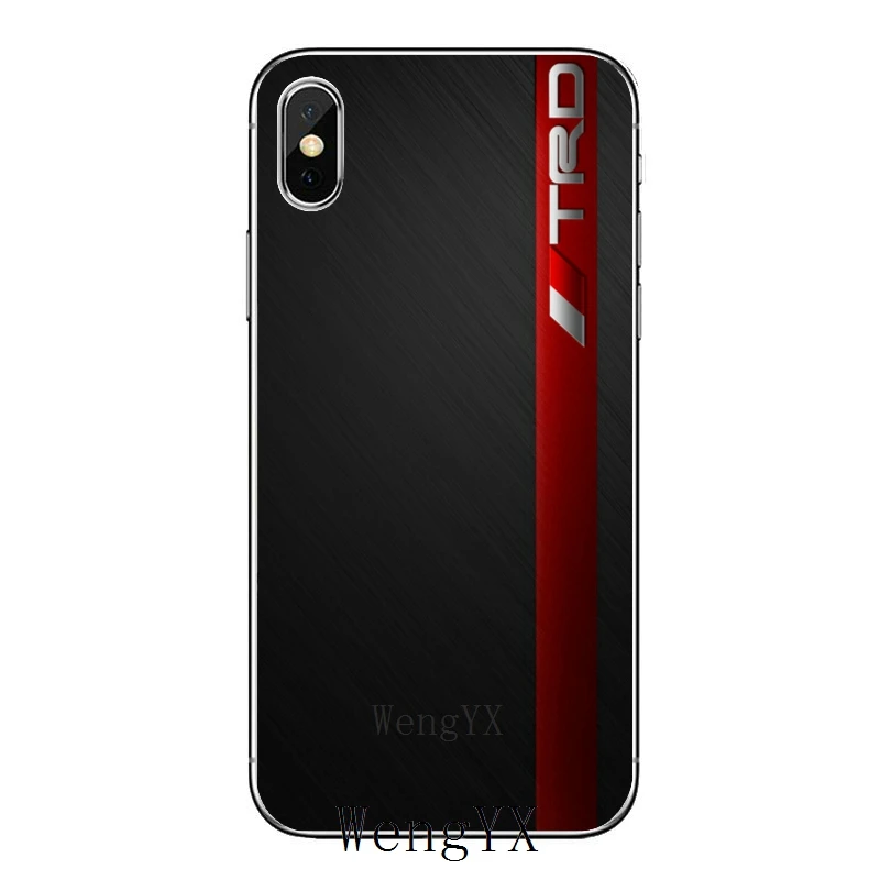 Силиконовый чехол TRD с логотипом jdm для Xiaomi Mi 9 9t CC9 CC9e 8 SE pro A2 lite 6X A3 A1 Max 2 3 Note