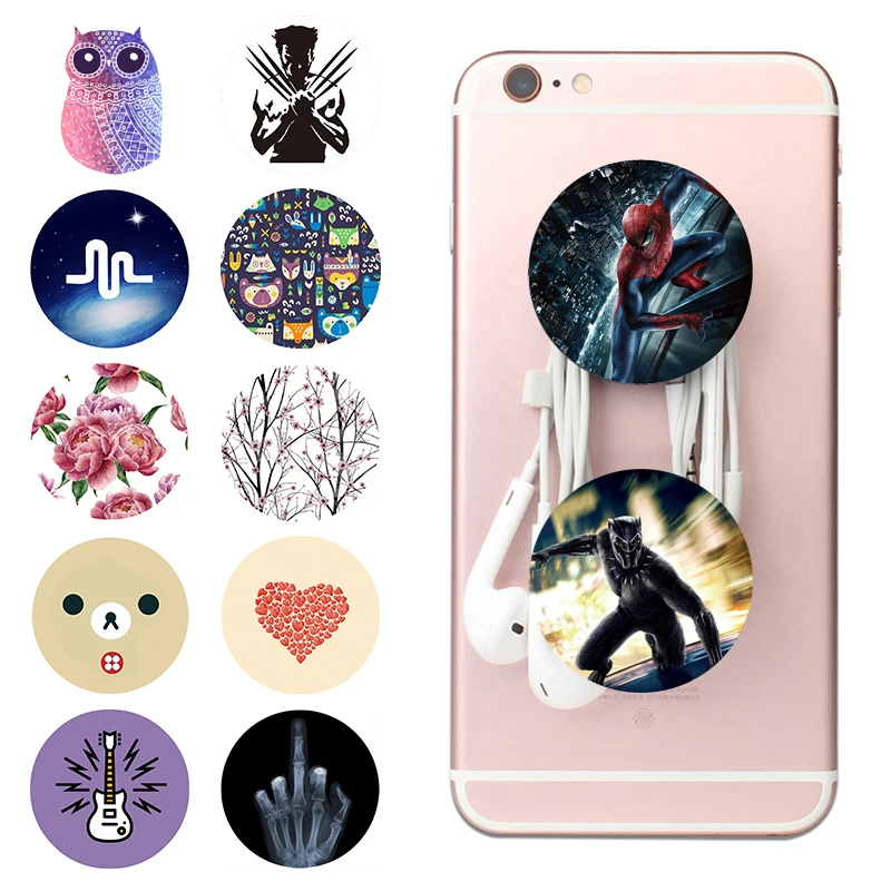 

PopSoket for All Smartphones and Tablets Pocket Socket Phone Cover Round попсокет Expanding Pipsocket Bracket Stand and Grip