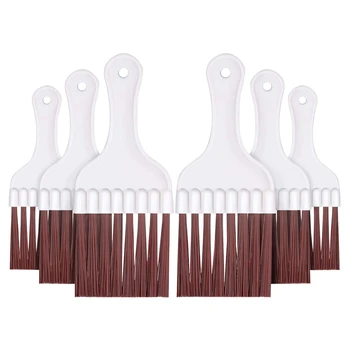 

HOT 6 Pcs Air Conditioner Condenser Fin Cleaning Brush Refrigerator Coil Cleaning Whisk Brush Small Plastic Whisk Brush