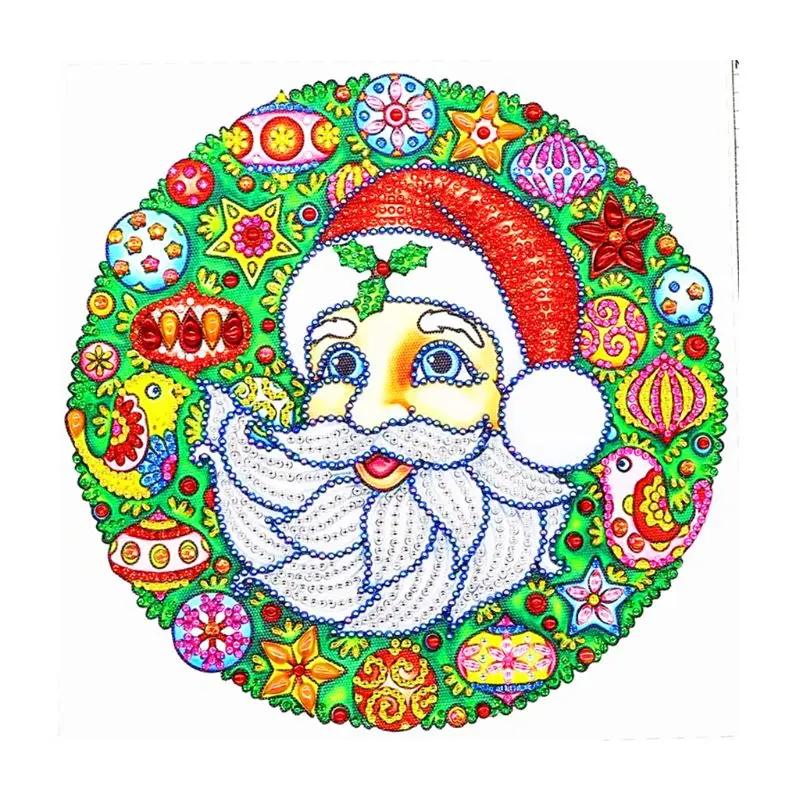 

Christmas Series 5D Special Shaped Diamond Painting Embroidery Needlework Rhinestone Crystal Cross Crafts Stitch Kit