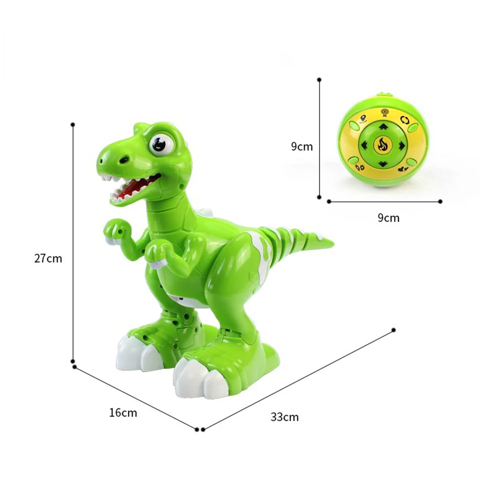 Новые умные игрушки с пультом дистанционного управления, Мультифункциональный светильник с распылителем тумана и динозавром, музыкальные игрушки для танцев, Детские интеллектуальные электрические игрушки 1
