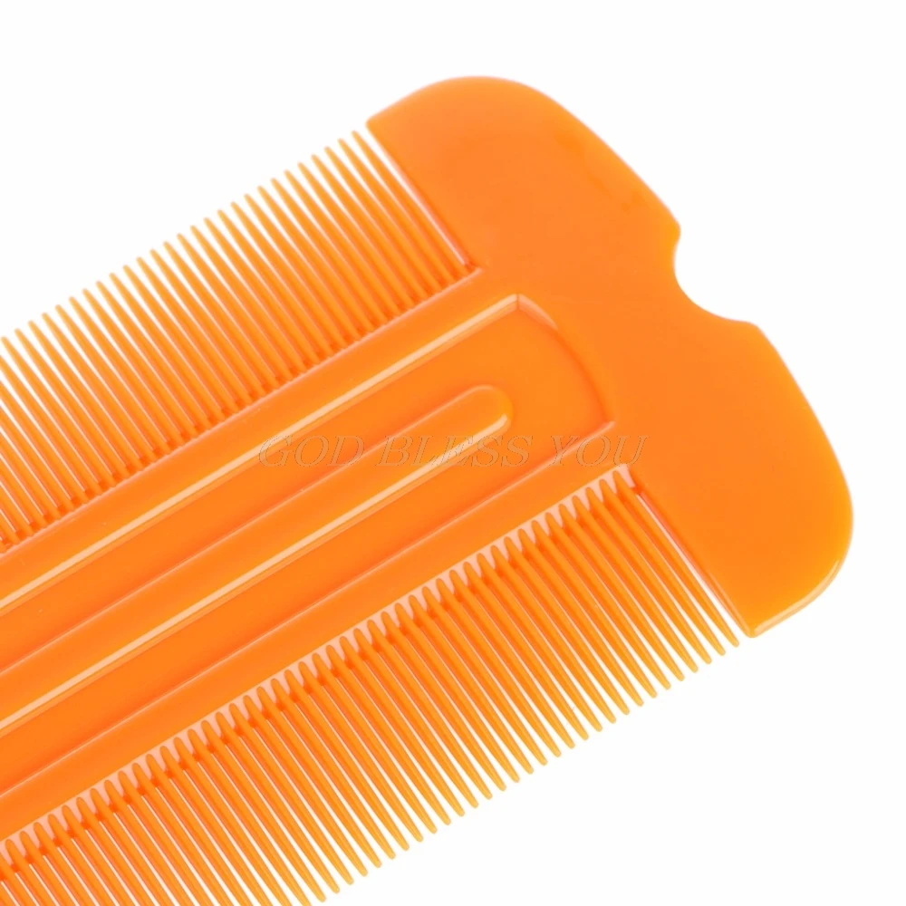 Double Sided Nit Comb Fine Tooth Head Long Handle Lice Hair Combs for