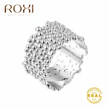 ROXI 13 мм; Не линяет; классические обручальные кольца 1,3 см в ширину цвета: золотистый, серебристый Обручение кольца коктейльное ювелирные изделия на безымянный палец древесной коры поверхности