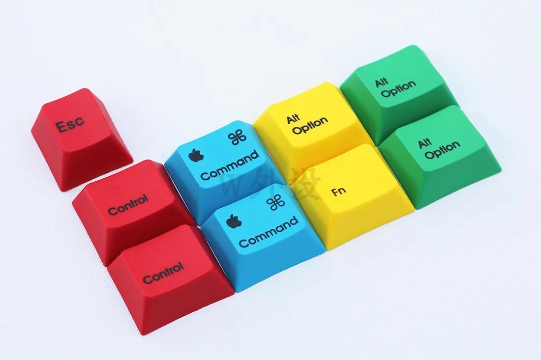 9 клавиш/набор PBT краситель Сублимация RGBY MAC/WIN ключевые колпачки механическая клавиатура Вишневый профиль Чехлы для клавиш для Ikbc Cherry filco Akko