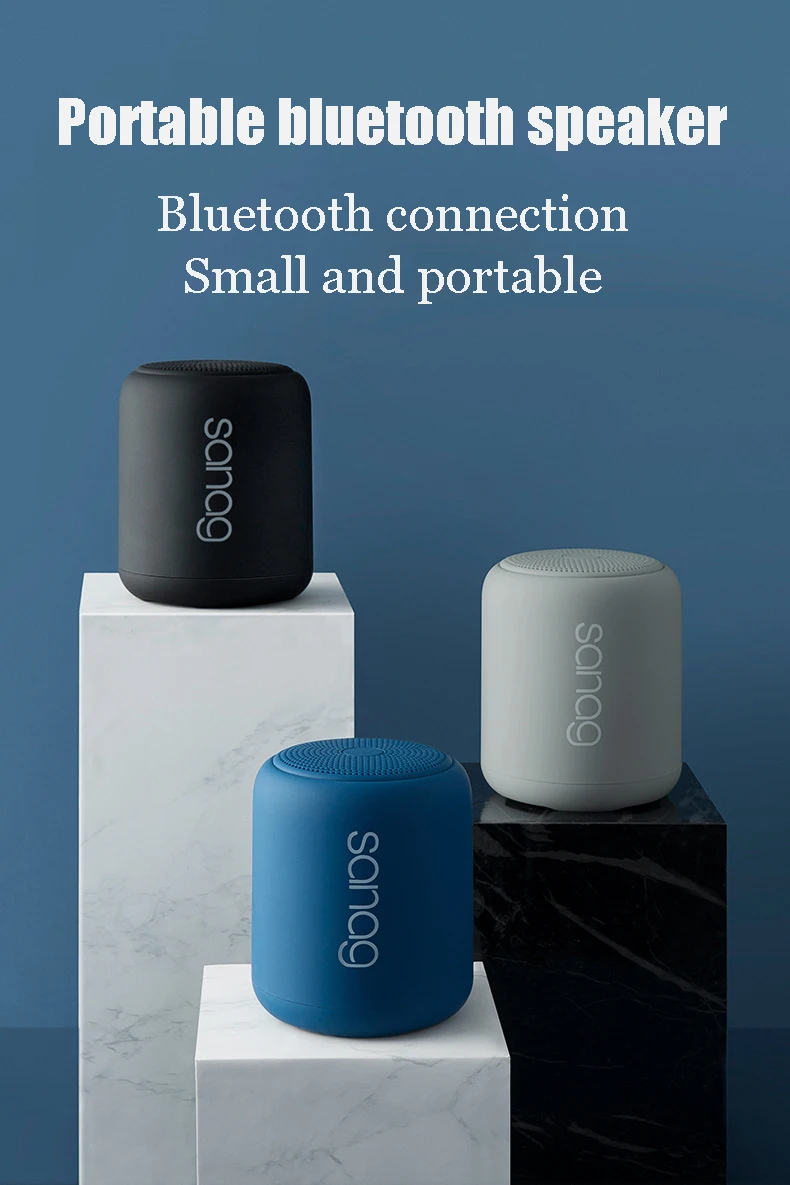 ワイヤレス Bluetooth 5.0 TWS スピーカー、ミニ防水、屋外