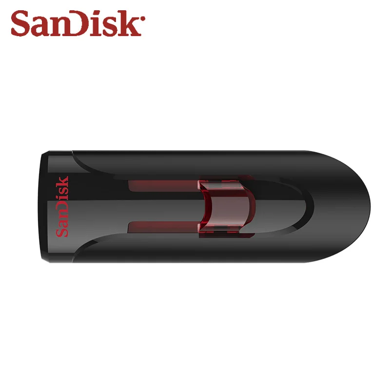 Флеш-Диск sandisk Glide USB 3,0, 16 ГБ, 32 ГБ, 64 ГБ, 128 ГБ, 256 ГБ, карта памяти, флешка, u-диск для ПК
