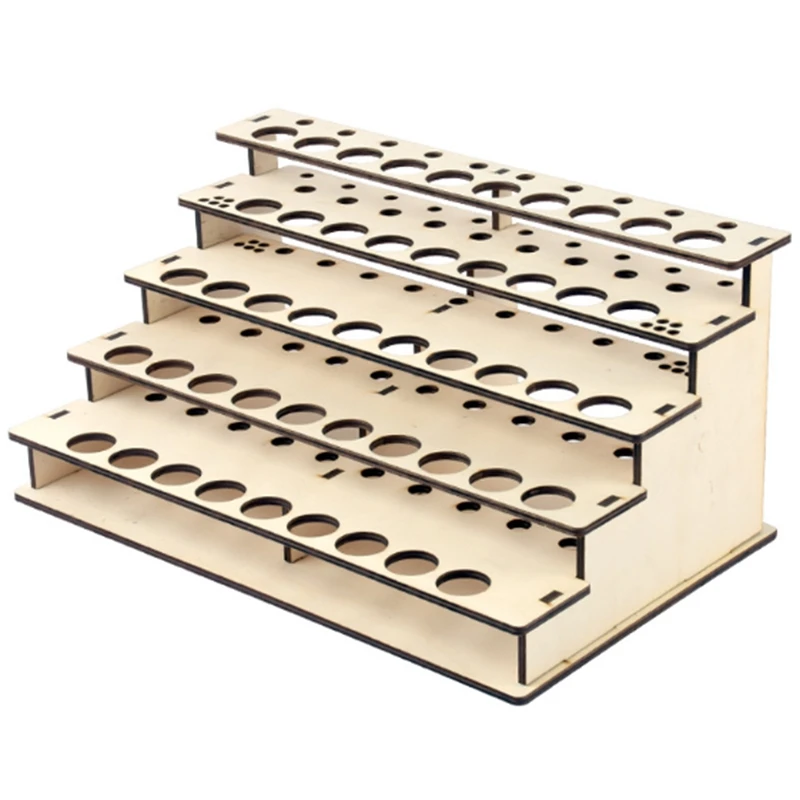 Crab King DIY Mixed Paint Tool Storage Rack Basswood Laminate Model |