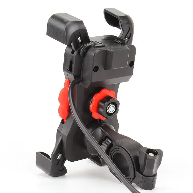Dual USB Port 12V Waterproof Motocross Motorcycle Handlebar Charger 5V 2A Adapter Power Supply USB Socket ATV for Phone Mobile