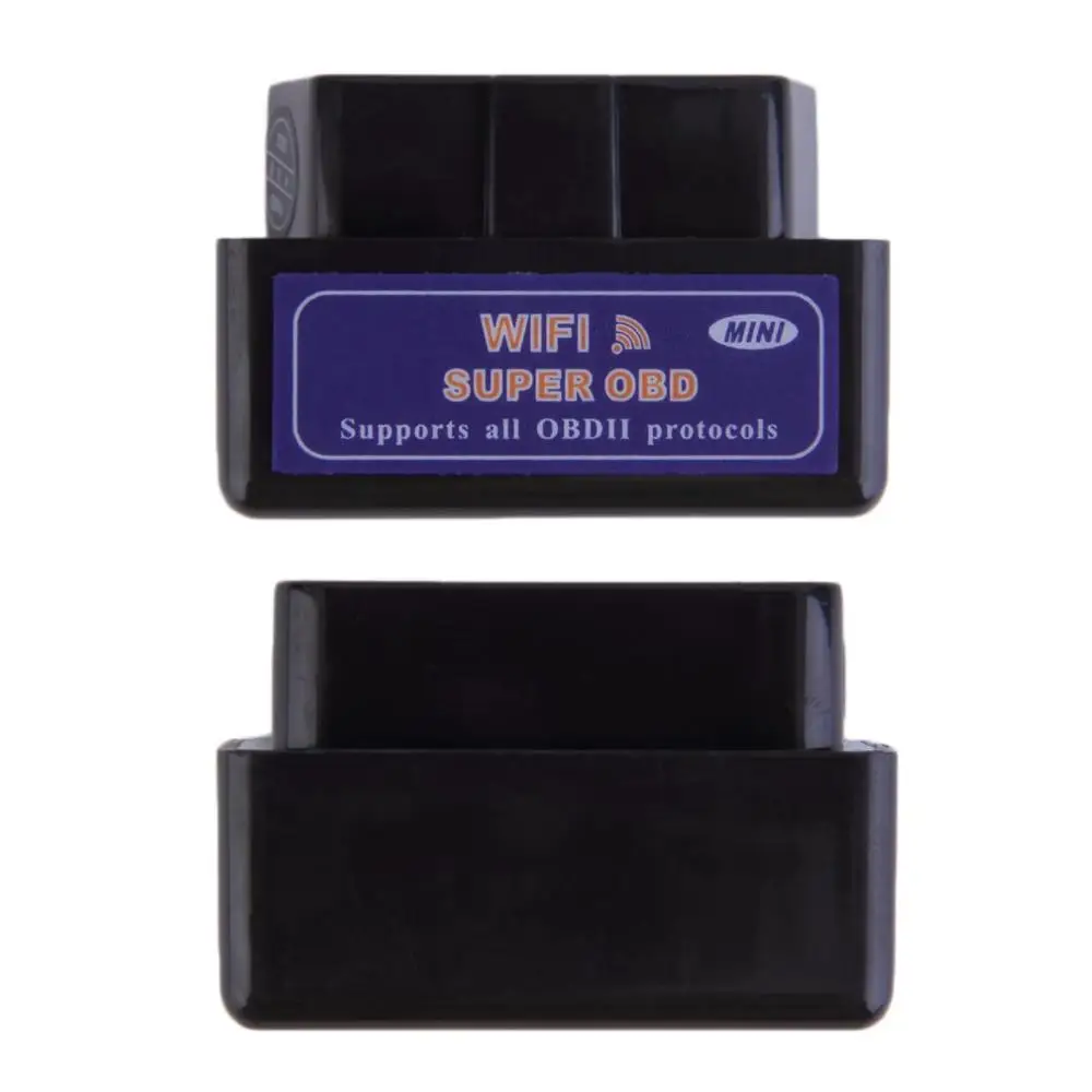 Мини Автомобильный диагностический инструмент wifi V1.5 ELM327 OBDII Автомобильный сканер для диагностики сканер B13-2 Поддержка Android для системы IOS