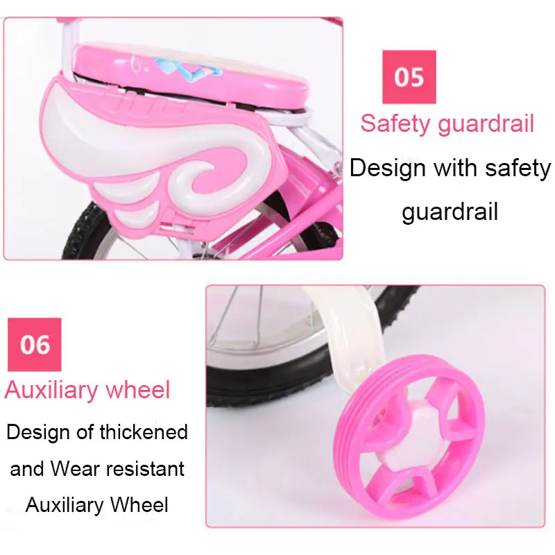 Bicicleta para Crianças Alta do Aço-carbono Anos de Idade Menino e Menina Frame Engrosse Não-slip Pneu Bicicleta Criança 212 9 Cheap Carrinhos p dirigir