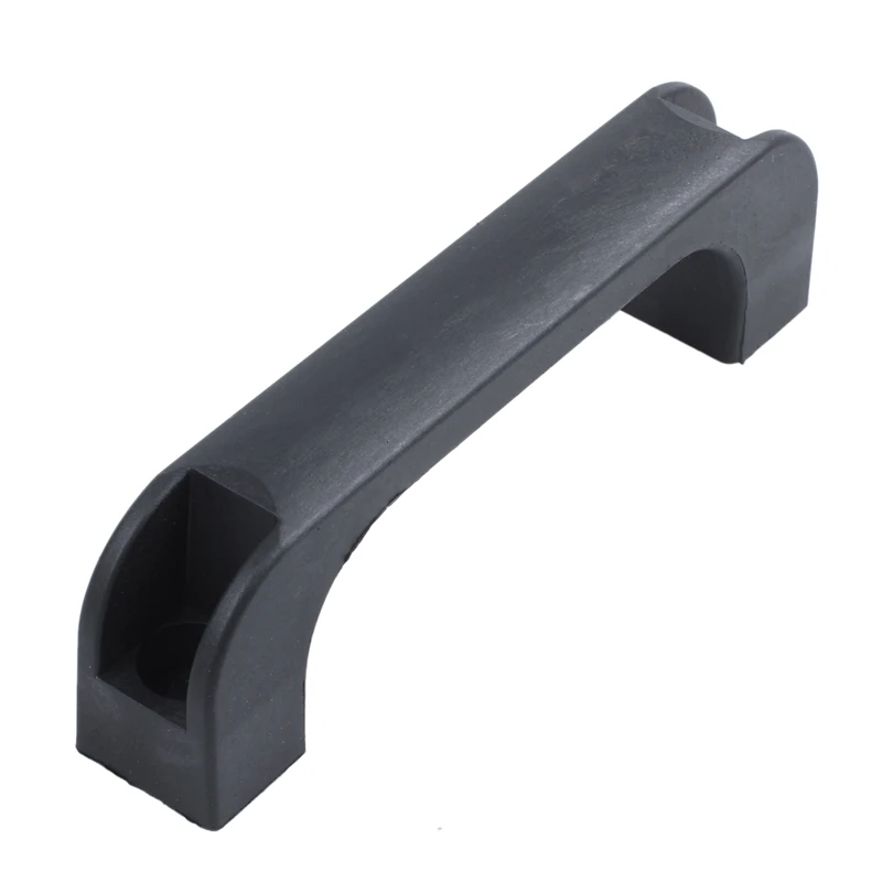 

Door Cabinet Black Plastic Rectangular Pull Handle 5.2