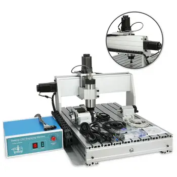 

4 Axis CNC 6040Z Engraving Drilling Machine Miller 800W 3D Cutter Engraver USB Router US Stock