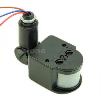 

12M PIR Infrared Outdoor Motion Sensor Wall Detector LED Security Light RF 140° Q0KF