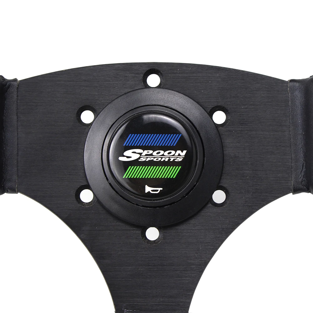 Spoon Sport Steering Wheel Horn Button Racing Horn Switch Push Cover