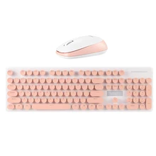 Беспроводная Замена механической ПК ноутбук клавиатура и мышь комбо набор для компьютера ноутбук ПК офис домашнего использования Мышь Клавиатура