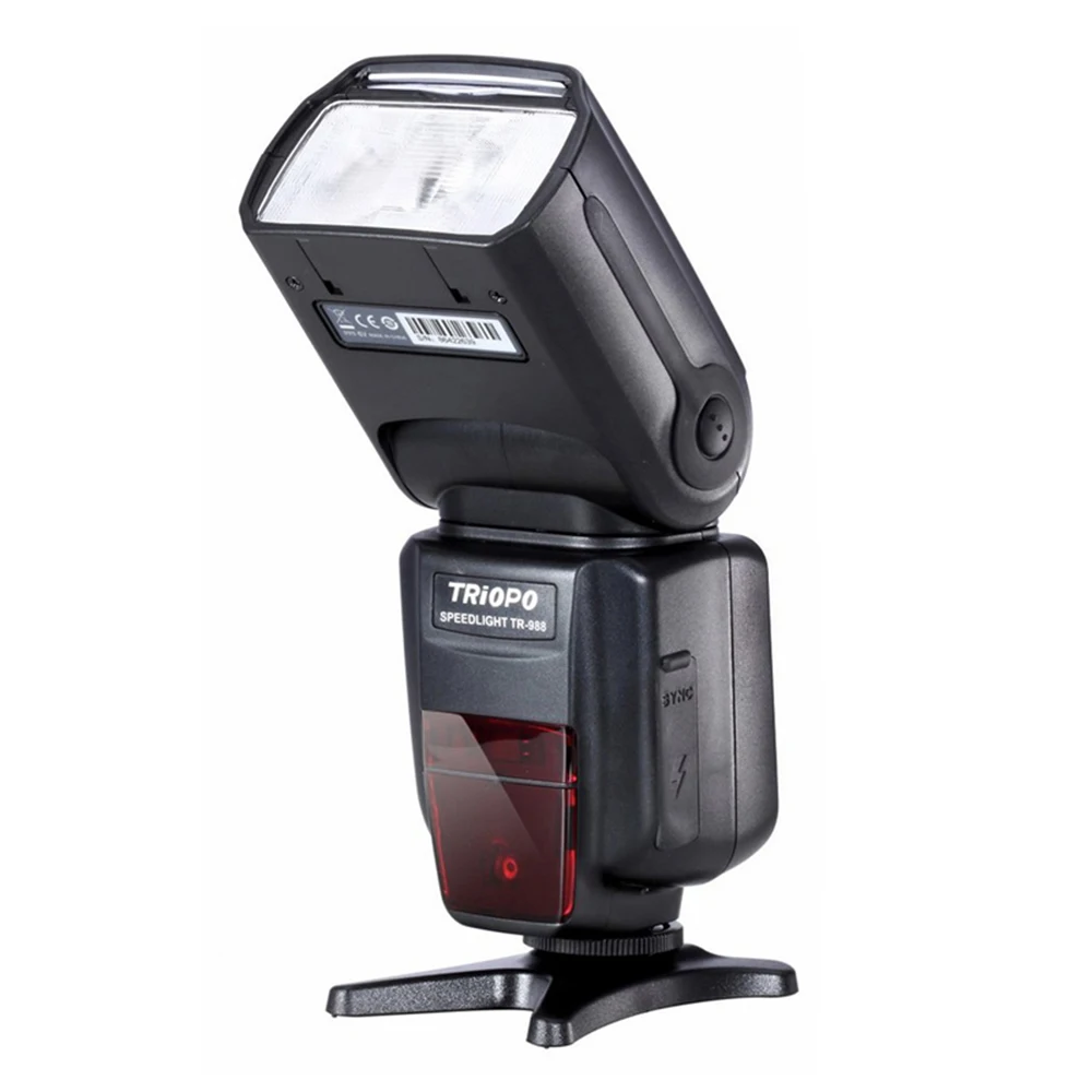 On Camera Flash Camera Flash TRIOPO TR-988 TTL HSS High Speed Sync Camera Speedlite Flash for Canon and Nikon 6D 60D 550D 600D D800 D700 Digital SLR Camera