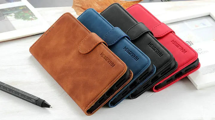 For Samsung Galaxy A22 S 22 Ultra 5G Flip Case Retro Leather Texture Book Cover Samsung A22S Case A 22 22S S22 Plus Wallet Funda kawaii phone case samsung