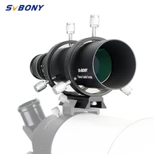 SVBONY 50 мм направляющая область Finderscope CCD изображение направляющая область w/кронштейн 1,25 ''двойной спиральный фокус для астрономии Монокуляр Telesc
