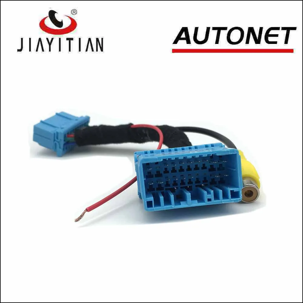 

JIAYITIAN Rear view Camera RCA Video Plug Adapter Cable Kit For suzuki SX4 sx 4 hatchback with Factory Monitor Head Unit