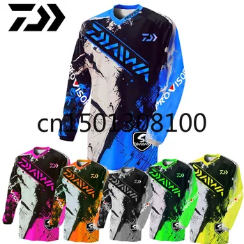 

2020 Daiwa Anti-uv Sun Fishing Jersey Breathable Quick Dry Fishing Spring Long-sleeve Fishing Clothes Clothing Fishing Shirt