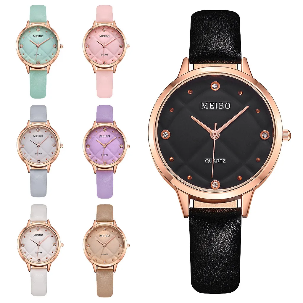 Watches Women Diamond-shaped Pattern 