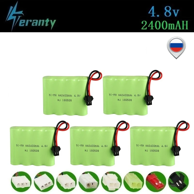 (M модель) 4 8 в 2400 мАч NiMH аккумулятор для радиоуправляемых игрушек автомобилей