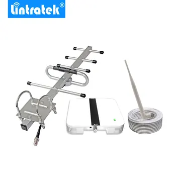

Lintratek UMTS 850mhz 3G Repetidor Band 5 Mini UMTS 850 65dB Repetidor de sinal de celular 3G Antenna Amplifiers Booster Set @