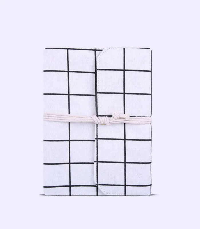 Творческий японский винтажная ткань спираль Тетрадь A5 A6 записная книжка, дневник пополнения внутреннее ядро Обложка для ежедневника Канцтовары на подарок - Цвет: Color 2 as picture