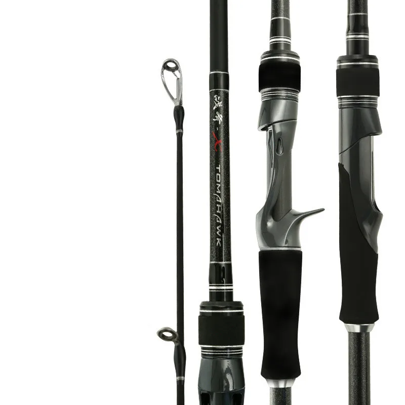Fishing Rods Power Hand Carbon Fiber Spinning For Ocean Rock Tackle Lure Casting 