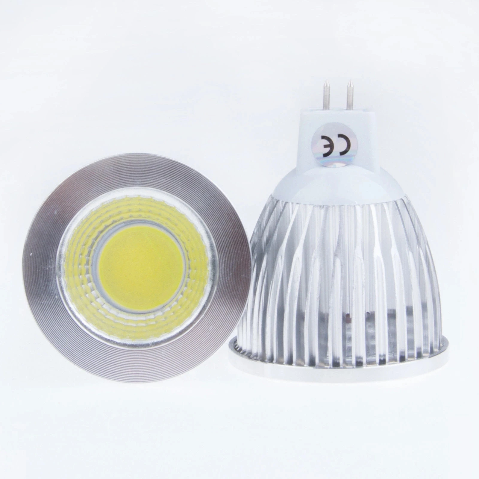 Nieuwe High Power Lampada Led MR16 GU5.3 Cob 6W 9W 12W Dimbare Led Cob Spotlight Cool wit MR16 12V Bulb Lamp Gu 5.3 220V