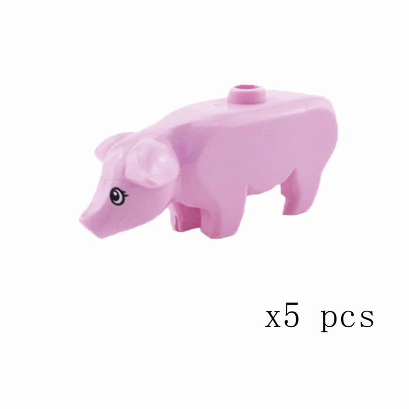 Creator Locking City Animals Sets Series Toys For Children Owl Seal Whale Pigeon Seagull Accessories Cities Compatible Building 35