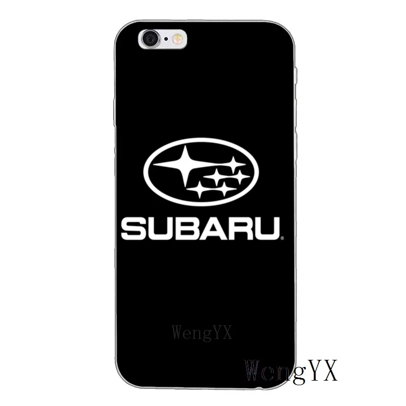 Силиконовый чехол для телефона автомобиля Subaru STI логотип для Xiaomi Redmi Note 7 6 5 5A 4 3 pro S2 5 plus 6A 4A 4x Pocophone F1 - Цвет: Subaru-Sti-A-02