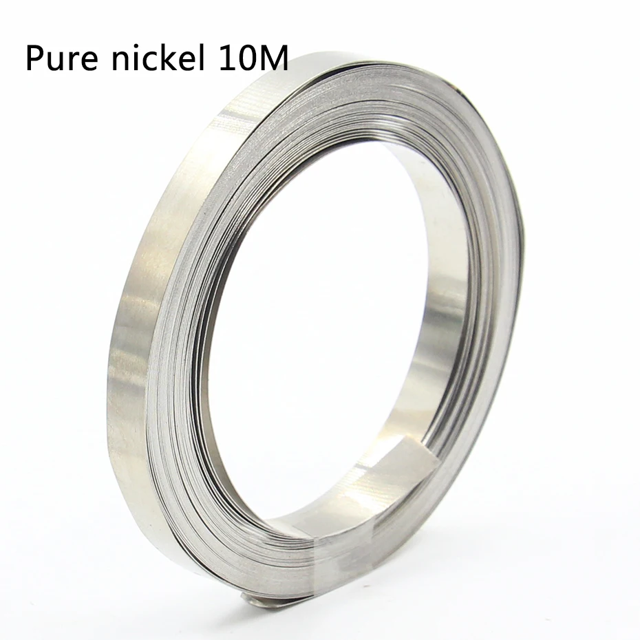 hot stapler plastic 1 Roll 10Meter Pure Nickel Strip 99.96% for li 18650 battery spot welding machine Welder Equipment Nickel Belt for battery packs hot stapler plastic welder