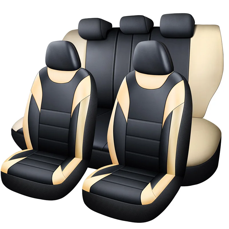 Набор чехлов для автомобильных сидений, универсальные автомобильные чехлы для Ford Fusion KA+ MONDEO 3 4 Mk3 Mk4 Ranger Streetka Телец TOURNEO курьер