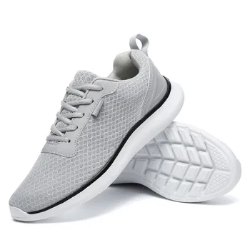 

Mens Jogging Running Shoes Air Mesh Plus Size 39-48 Outdoor Sport Shoes Breathable Casual Fashion Sneakers Fitness Athletics