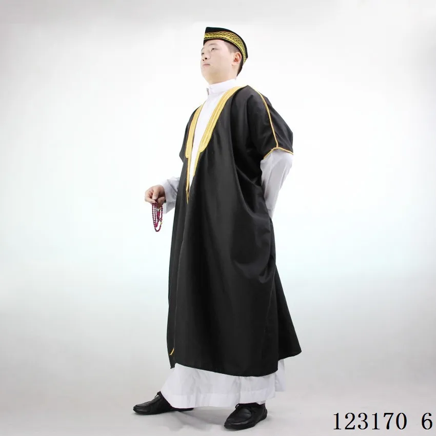 Мужская одежда jubba thobe abaya мусульманская традиционная исламская одежда Саудовская Аравия Homme Пальто платье Дубай Кафтан платье Национальный костюм