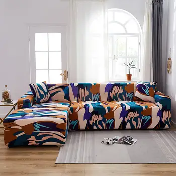 

Bonenjoy Stretch Sofa Cover Slipcovers Elastic All-inclusive Couch Case For Different Shape Sofa Case Dust Protection Cover