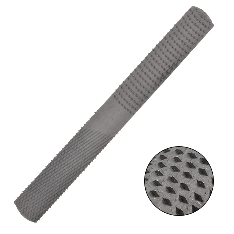 

1pc Multi Functional Woodworking Rasp File 4in1 Mini DIY Carbon Steel Wood Carving Rasp Files Wooden Hand Filing Tools