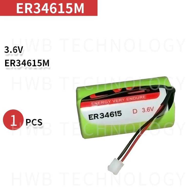 Горячая Распродажа ER34615M EVE ER34615M 3,6 v 19000mAh с вилкой литиевая батарея plc для sanyo 1 шт./партия