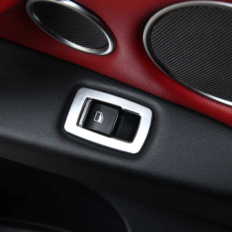HHO-хромированные дверные и оконные кнопки, накладка на панель, наклейки для BMW X5 X6 F15 F16-, аксессуары для автомобиля, Стайлинг для LHD
