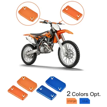 

NICECNC CNC Front Brake & Clutch Fluid Reservoir Cover Cap for KTM 125 150 200 450 SX XC XC-W EXC SIX DAYS SX-F SXF 2009-2016