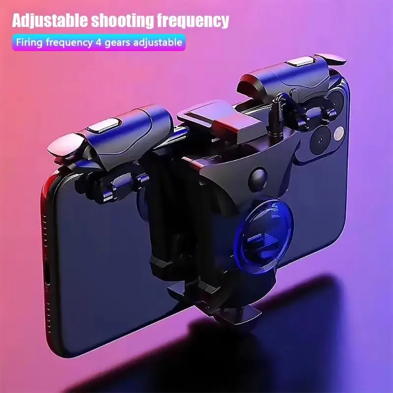  Newst Game Controller Mobile Phone Back Clip Gamepad Trigger Button Joystick for iPhone Android Mob