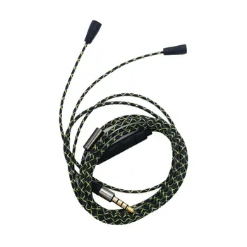 

Replaced Headphone Cable Line with Microphone for IE8 IE80 IE8i Earphone Headset 95AF