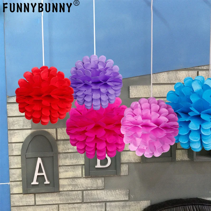 FUNNYBUNNY сотовые шары для вечеринки Свадебные цветы настенные украшения цветок
